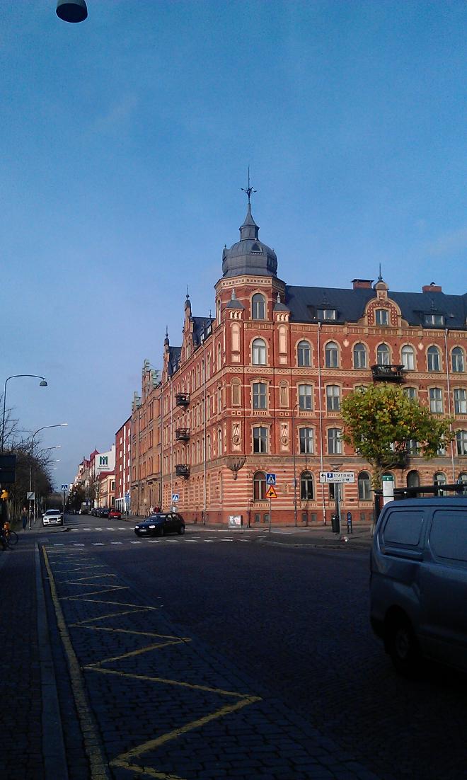 In Lund, close to the main station