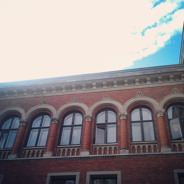 My favourite lunch break: The inner courtyard of the Royal Library